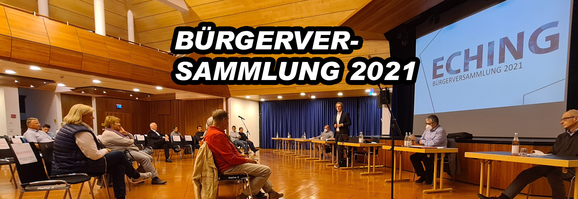 Bürgerversammlung 2021 Echinger Rundschau